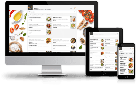 personalized ordering website